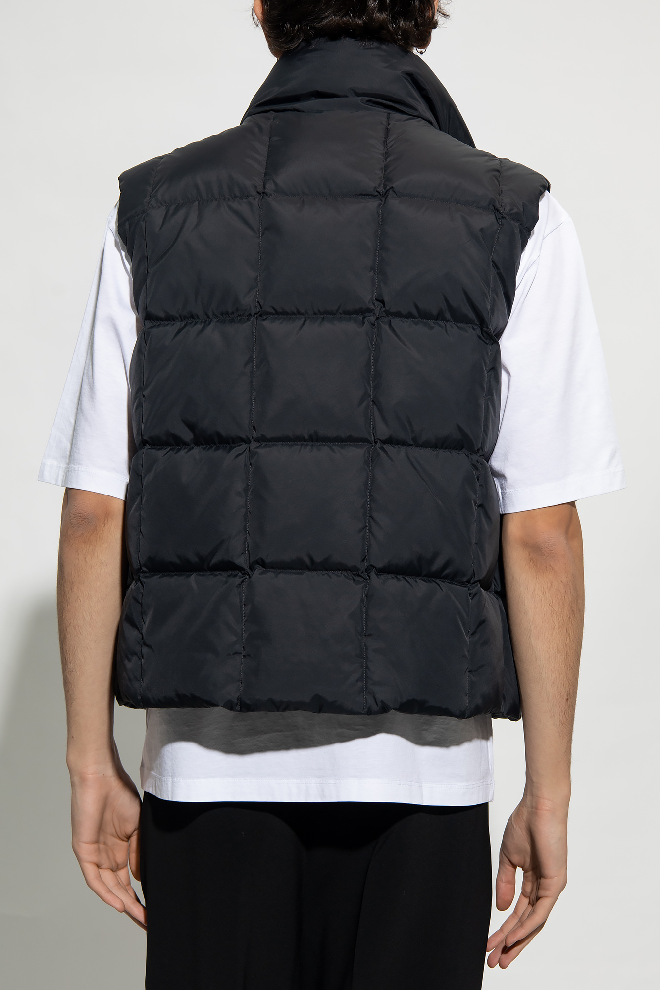 Black Quilted down vest Dsquared2 - GenesinlifeShops Canada